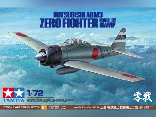 Tamiya mitsubishi a6m3 zero - tamiya,