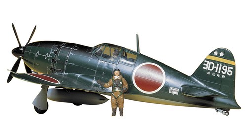 Tamiya modelli mitsubishi j2m3 - modelli,