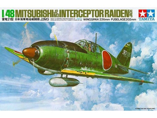 Tamiya mitsubishi j2m3 raiden - tamiya,