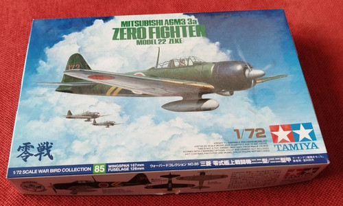 Tamiya mitsubishi a6m3 zero - mitsubishi,