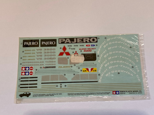 Tamiya mitsubishi pajero - tamiya,