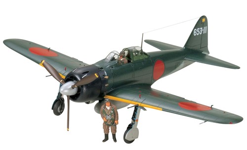 Tamiya mitsubishi a6m5 - tamiya, zero